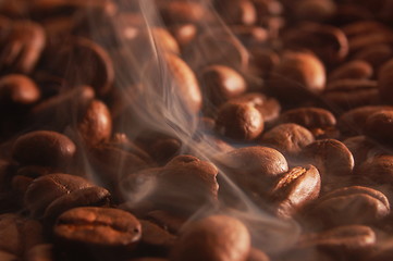 Image showing roasting coffee