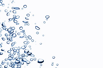 Image showing air bubbles in water