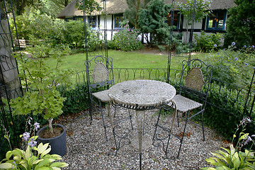 Image showing Retro garden