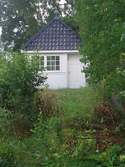 Image showing Old garden house