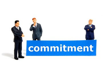 Image showing business commitment