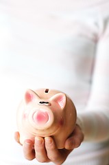 Image showing save money on your piggy bank