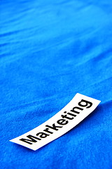 Image showing marketing