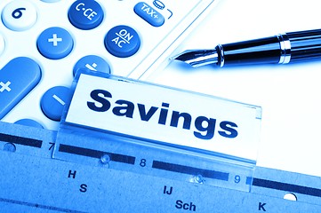 Image showing savings