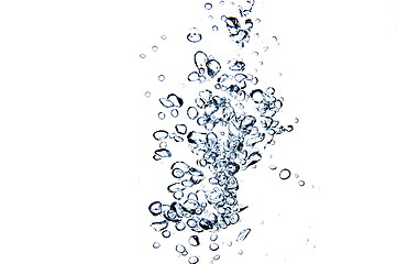 Image showing air bubbles in water