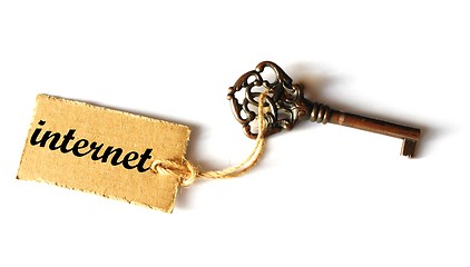 Image showing internet security key