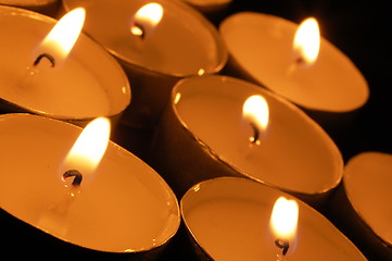 Image showing romantic candles