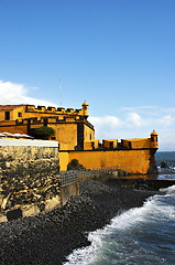 Image showing Castle and sea