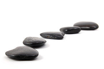 Image showing stones isolated on white background