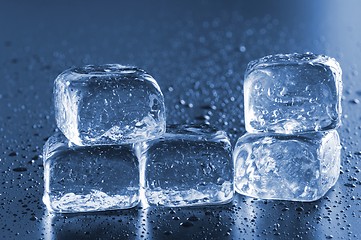 Image showing ice cube macro