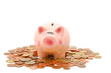 Image showing piggy bank and money