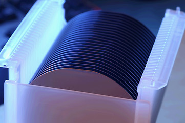 Image showing Silicon wafers