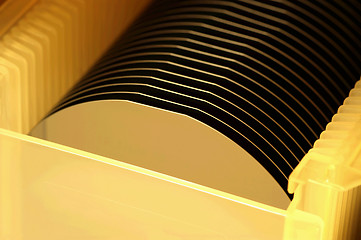 Image showing Silicon wafers