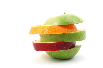 Image showing Apple on white background