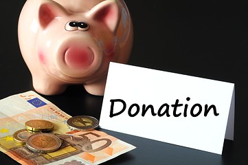 Image showing donation