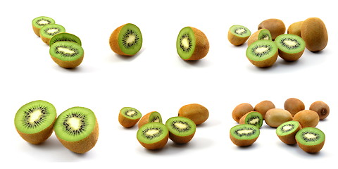 Image showing kiwi fruit collection