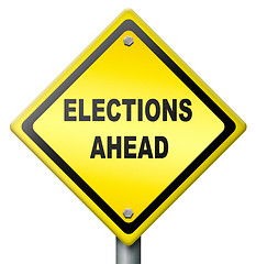 Image showing elections ahead