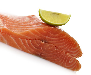 Image showing Raw Salmon Fillet