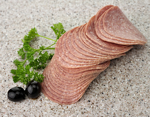 Image showing Hard Salami