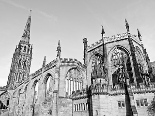 Image showing Coventry Cathedral ruins