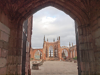 Image showing Coventry Cathedral ruins