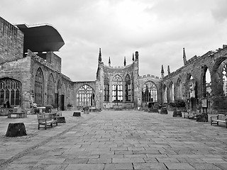 Image showing Coventry Cathedral ruins