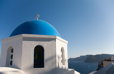 Image showing Santorini chapel