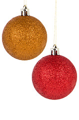 Image showing Christmas balls 