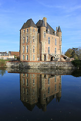 Image showing Castle, park and garden