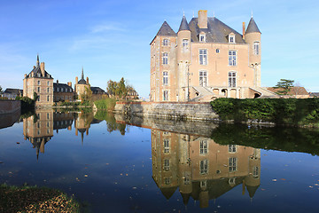 Image showing Castle, park and garden