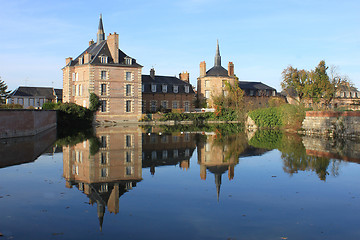 Image showing Castle, park and garden