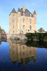 Image showing Castle, park and garden