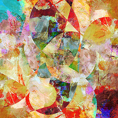 Image showing mixed media collage