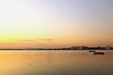 Image showing Two small boats.