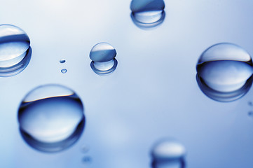 Image showing Water droplets