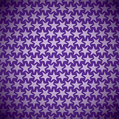 Image showing Purple star background