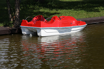 Image showing Paddle boat