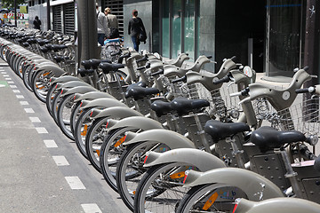 Image showing Bicycle sharing station