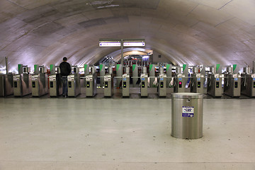 Image showing Paris Metro