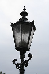 Image showing Beautiful old lamp