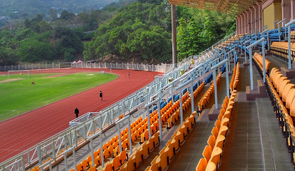 Image showing Empty stadium 