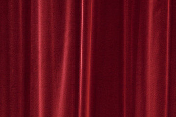 Image showing red background texture that looks like a silky fabric or curtain