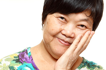 Image showing asian woman