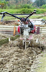 Image showing farming tractor 