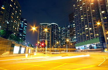 Image showing urban area at night