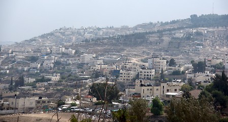 Image showing east jerusalem houses