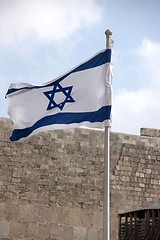 Image showing Israeli flag