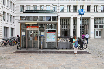 Image showing Vienna metro