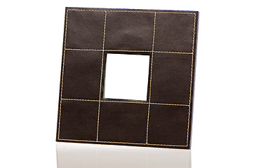 Image showing Leather picture frame 