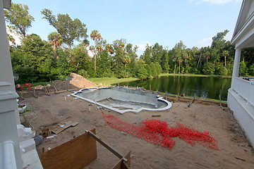 Image showing Pool Construction